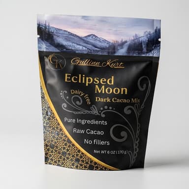 Dairy-Free Hot Chocolate Mix, Organic Raw Cacao & Coconut + Cashew Milk, European-Style Rich Cocoa, 6 oz (6–12 Servings)
