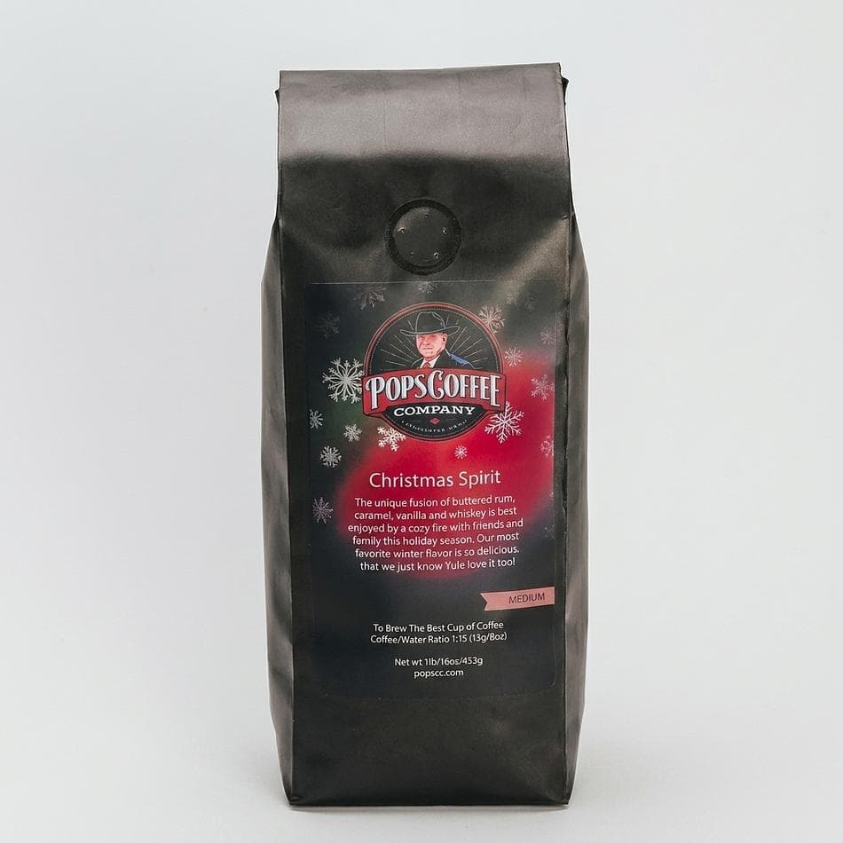 Flavored Coffee, Buttered Rum, Caramel & Vanilla, Smoky Whiskey Notes, Medium Roast, 1 lb Bag (Whole Bean or Ground)