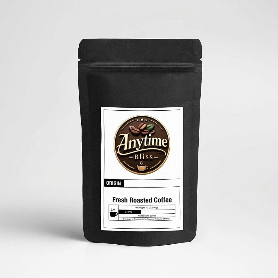 Italian Roast Coffee Beans, Central American Blend, Extra Dark Low Acid, Whole Bean or Ground, 12 oz Bag