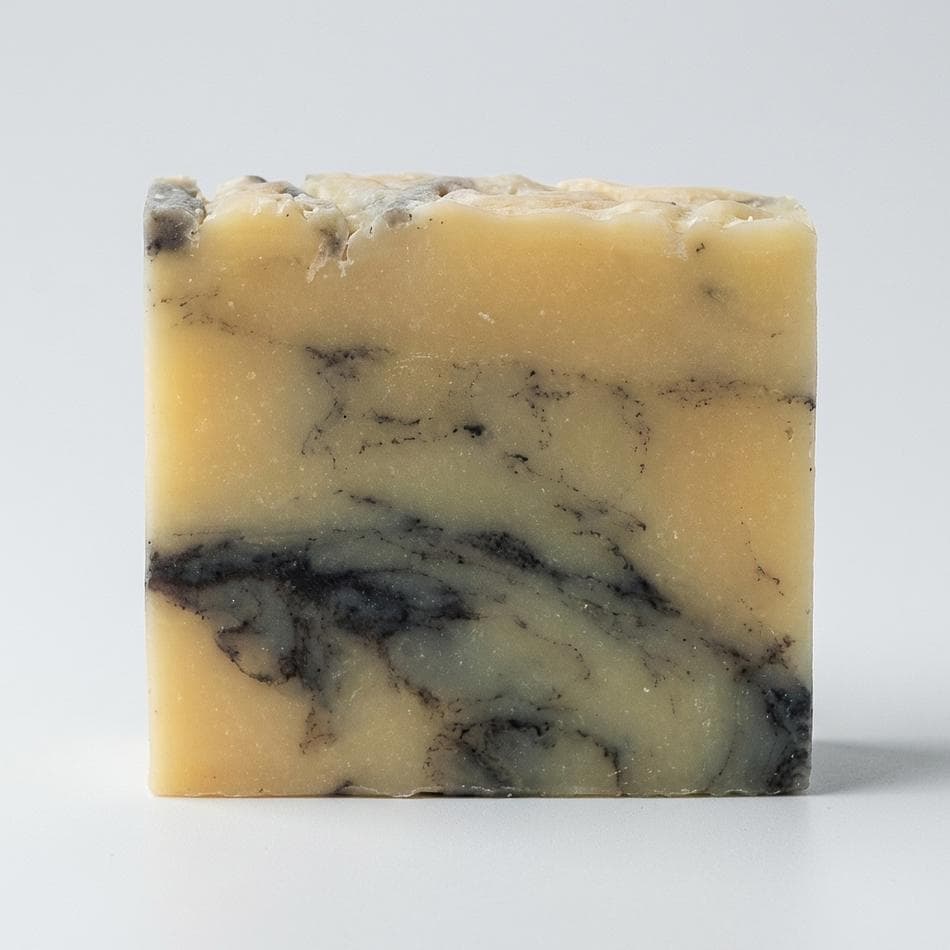 Cold Process Soap Bar, Bergamot & Cassia Essential Oils, Citrus Spice Clean Scent, Vegan, 4.5 oz