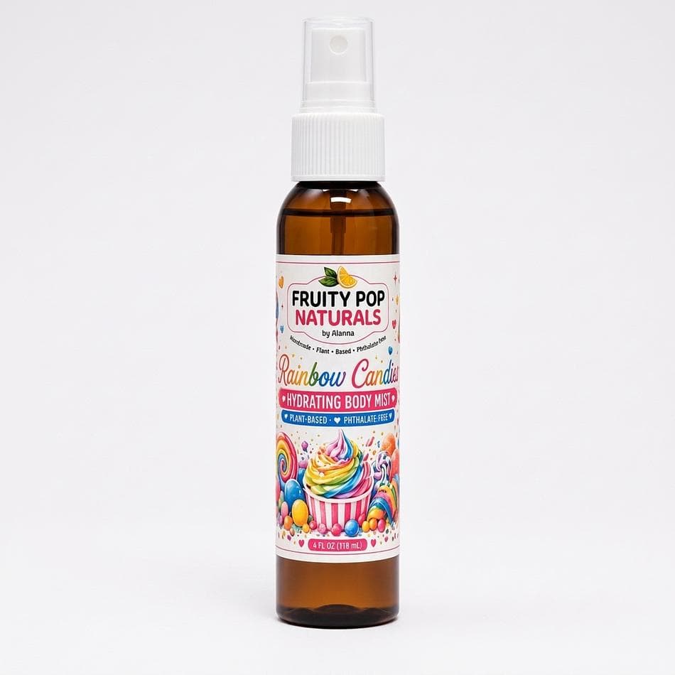 Hydrating Body Mist Spray, Sugarcane Alcohol & Glycerin, Light Layerable Scent, Phthalate-Free, 4 oz