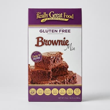Gluten-Free Brownie Mix, Vegan & Allergen-Friendly, Fudgy Chocolate Brownies, Makes 1 Large 9x13 Pan