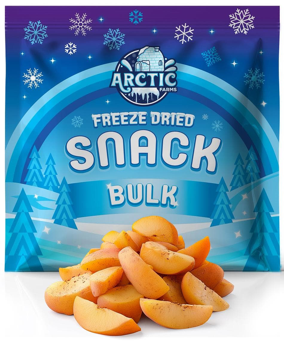 Freeze-Dried Apricots, 100% Real Apricots, Tangy-Sweet Crunchy Snack, Bulk Bag (7.8 oz)
