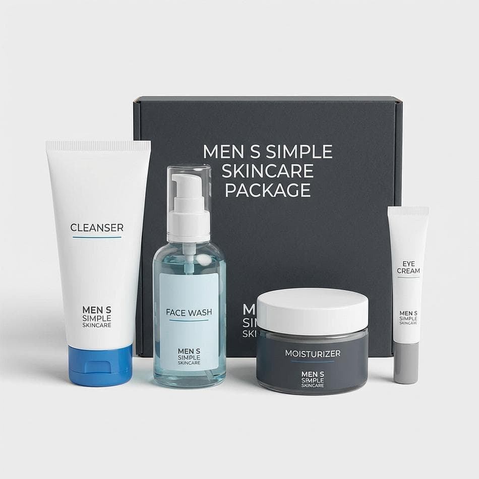 Men’s “Simple” skincare package