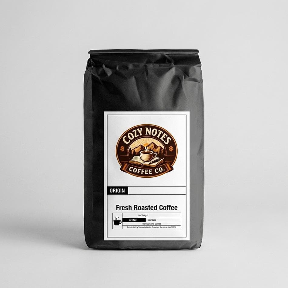 Medium Roast Coffee Blend, Arabica + Robusta, Extra Caffeine Breakfast Coffee, 12 oz Bag (Whole Bean or Ground)