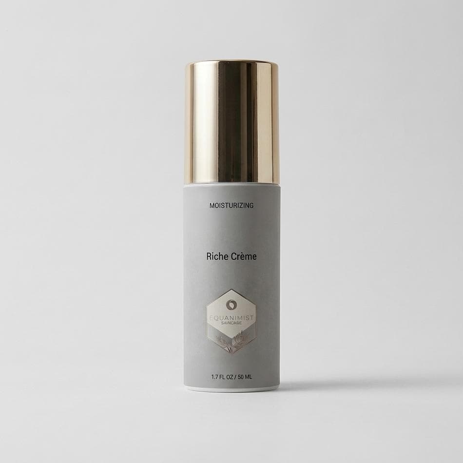 Organic Face Moisturizer, Squalane + Jojoba + Shea, Barrier Repair Deep Hydration for Dry Sensitive Skin, 50 mL