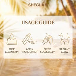 SHEGLAM Sunkissed Body Highlighter Eros Liquid Highlighter Liquid Shimmer Long Wear Brightening Glow Body Highlighter-14