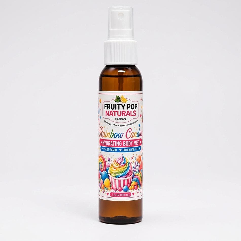 Hydrating Body Mist Spray, Sugarcane Alcohol & Glycerin, Light Layerable Scent, Phthalate-Free, 4 oz