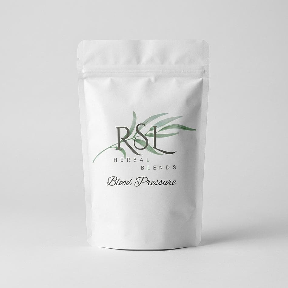 Blood Pressure Support Herbal Tea, Cinnamon & Hibiscus, Heart Health Support, Loose Leaf Blend, 45-Day Supply + Free Strainer