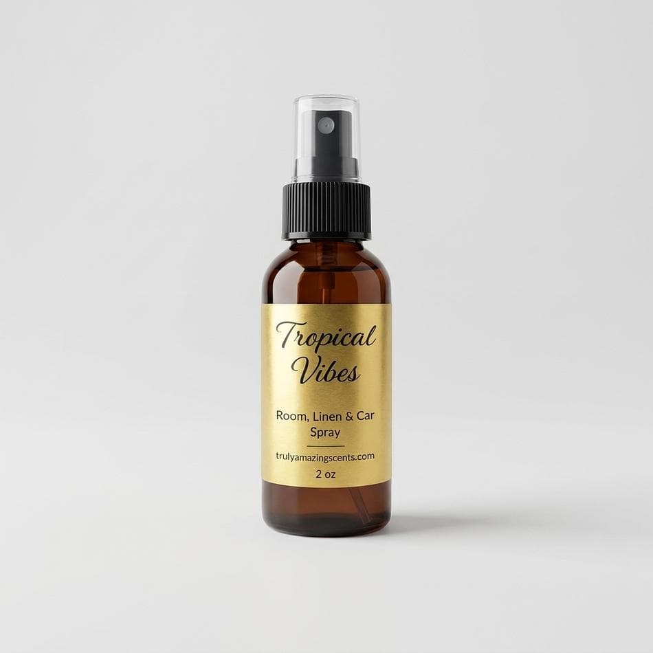 Room Spray, Coconut & Bamboo, Odor Eliminator Mist, Fabric-Safe, 2 oz or 4 oz