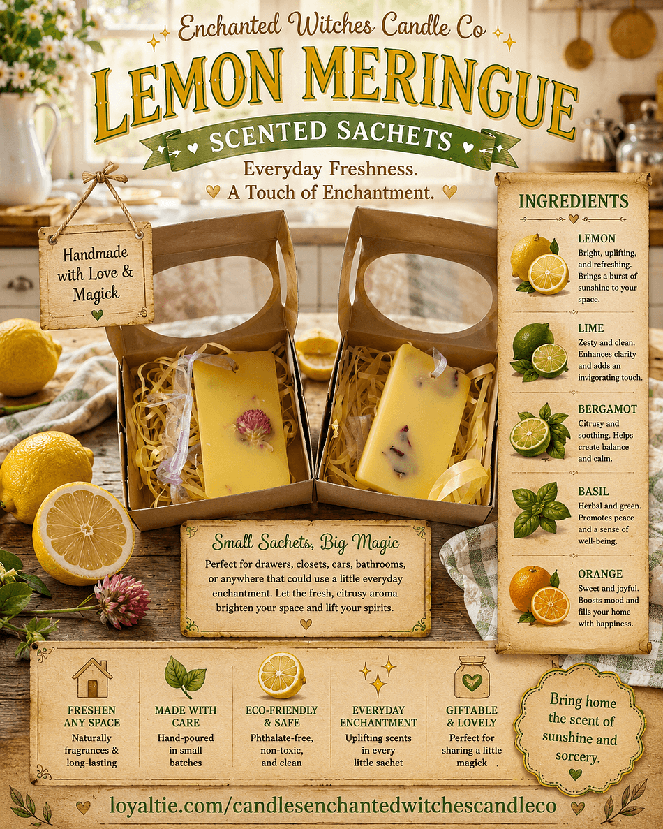 Lemon Meringue Sachet
