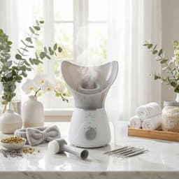 Gentle Face Steamer for Facial Deep Cleaning, 11-PC | Facial Steamer for Proactive Acne Treatment Unclogs Pores &amp; Treats Allergies | Facial Skin Care Products Includes Needles &amp; Tweezers-8