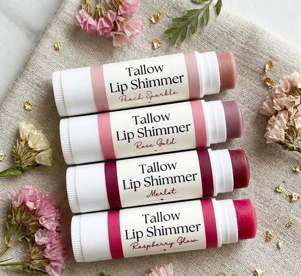 Tallow Lip Shimmer | Tinted Tallow Lip Balm