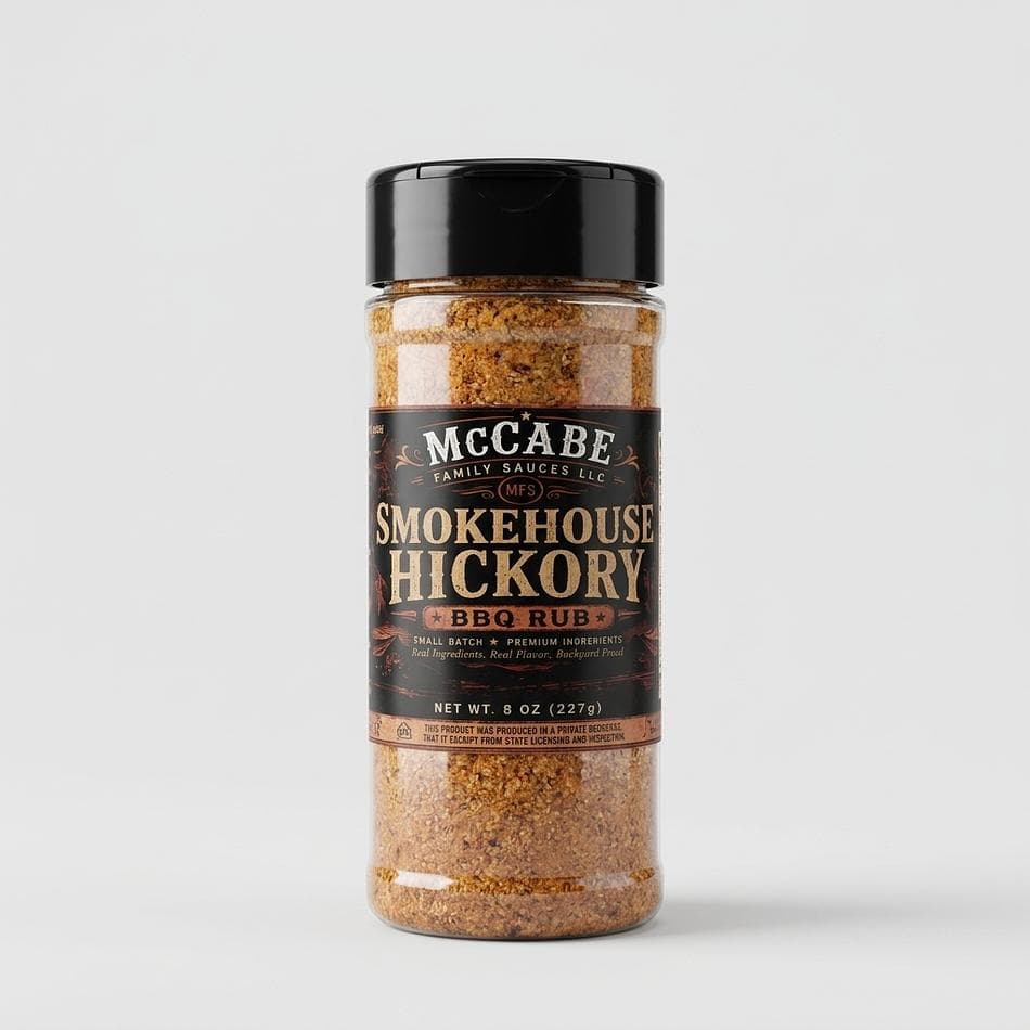 Smokehouse Hickory BBQ Rub- 8oz