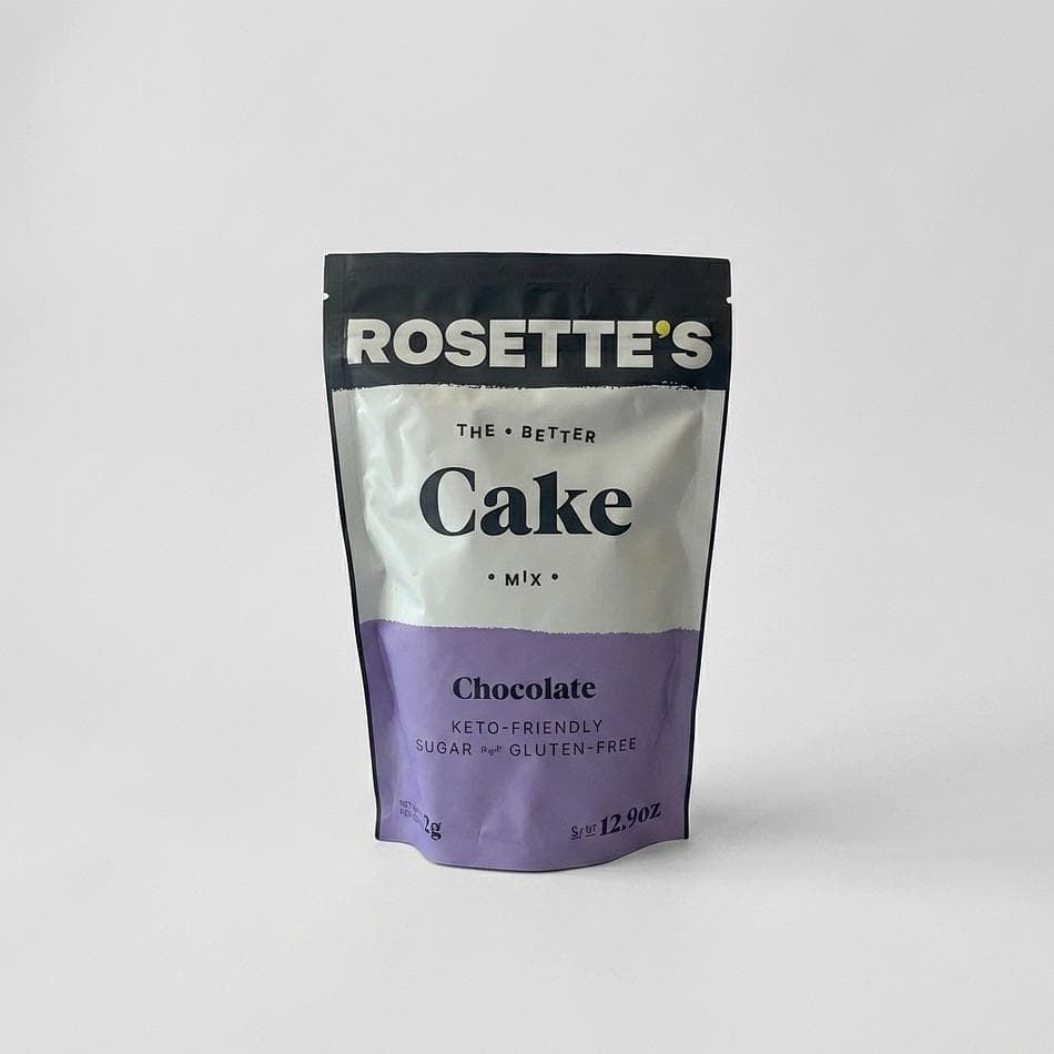 Keto Cake Mix Bundle, Almond Flour & Coconut Flour, Sugar-Free Yellow + Chocolate, Gluten-Free, 2-Pack (12 Servings Each)