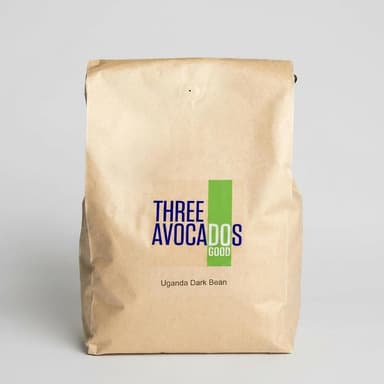 Uganda Bugisu Coffee, 100% Arabica Single Origin, Dark Chocolate Notes, Whole Bean or Ground, 5 lb Bulk Bag