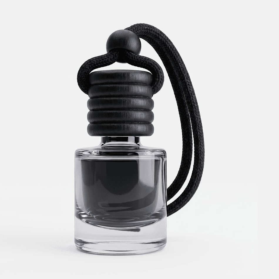 Hanging Car Diffuser, Refillable Glass Bottle, Masculine Scent, My Man Scent, 8 mL