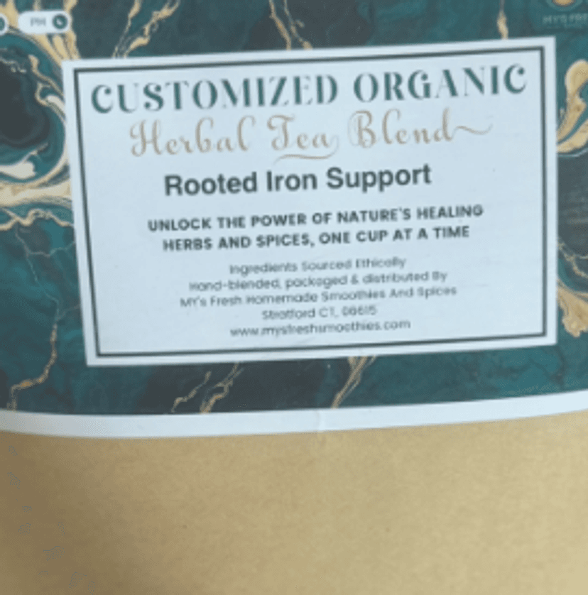 21-Day Iron Support Herbal Tea Blend - Image 1