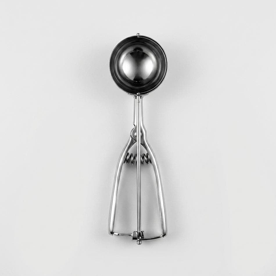 Stainless Steel Cookie Scoop, 2–3 Tbsp Medium Squeeze-Handle Portioner, 5 cm, for Cookies Muffins Cupcakes Pancakes