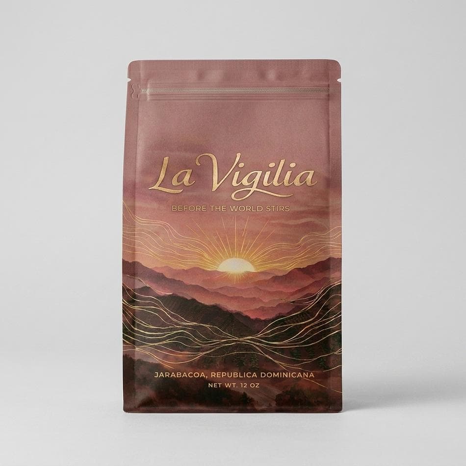 Organic Dominican Whole Bean Coffee, Ramirez Estate, Low Acid Smooth Sweet Notes, Small Batch, Whole Bean Bag