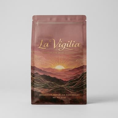 Organic Dominican Whole Bean Coffee, Ramirez Estate, Low Acid Smooth Sweet Notes, Small Batch, Whole Bean Bag