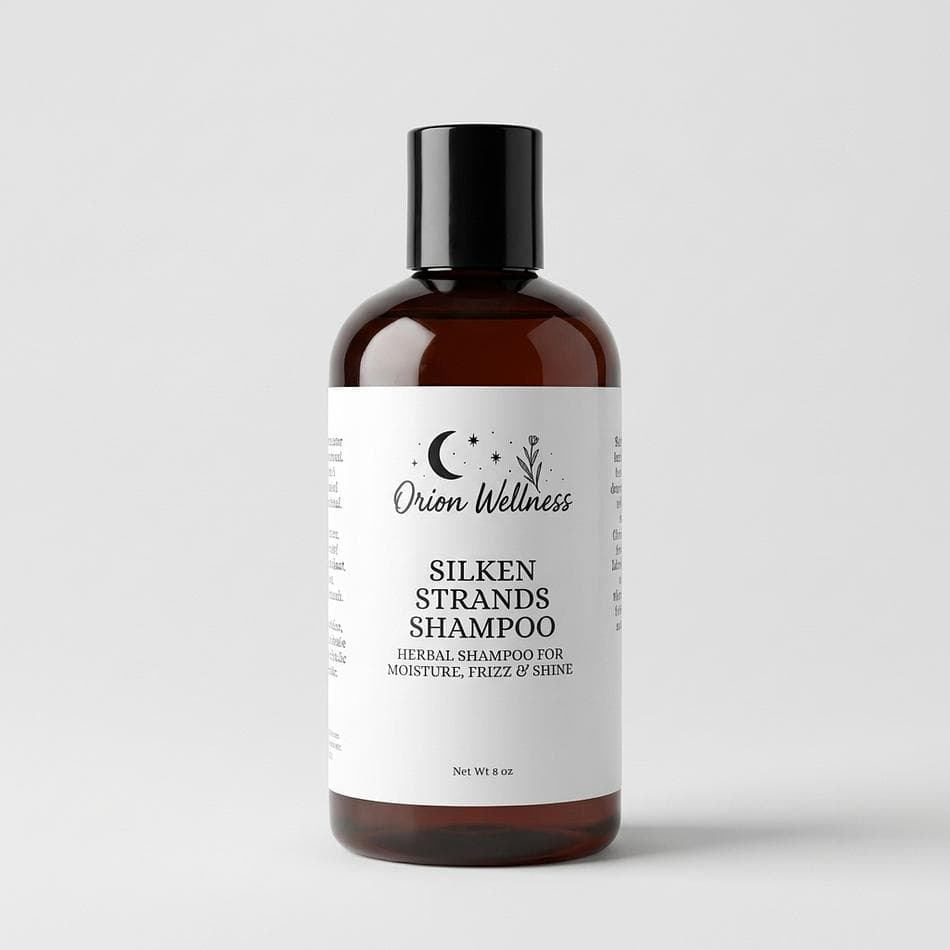 Hydrating Herbal Shampoo, Cucumber & Aloe + Hyaluronic Acid, Frizz Control & Shine, Sulfate-Free, 1 Bottle