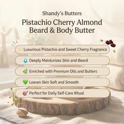 Pistachio Cherry Almond Beard & Body Butter (8 oz)-3