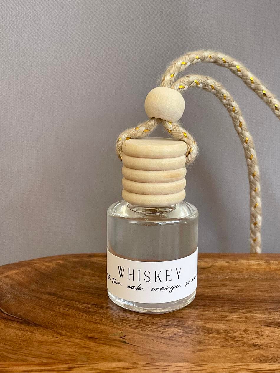 WHISKEY | .25 fl oz. Mini Diffusers | Birch Tar. Oak. Orange.