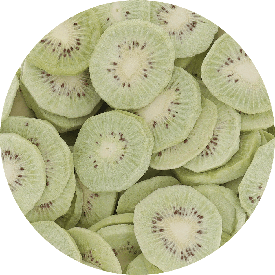 Freeze-Dried Green Kiwi, Tangy, Tropical Fruit Snack, Bulk Bag (9 oz)
