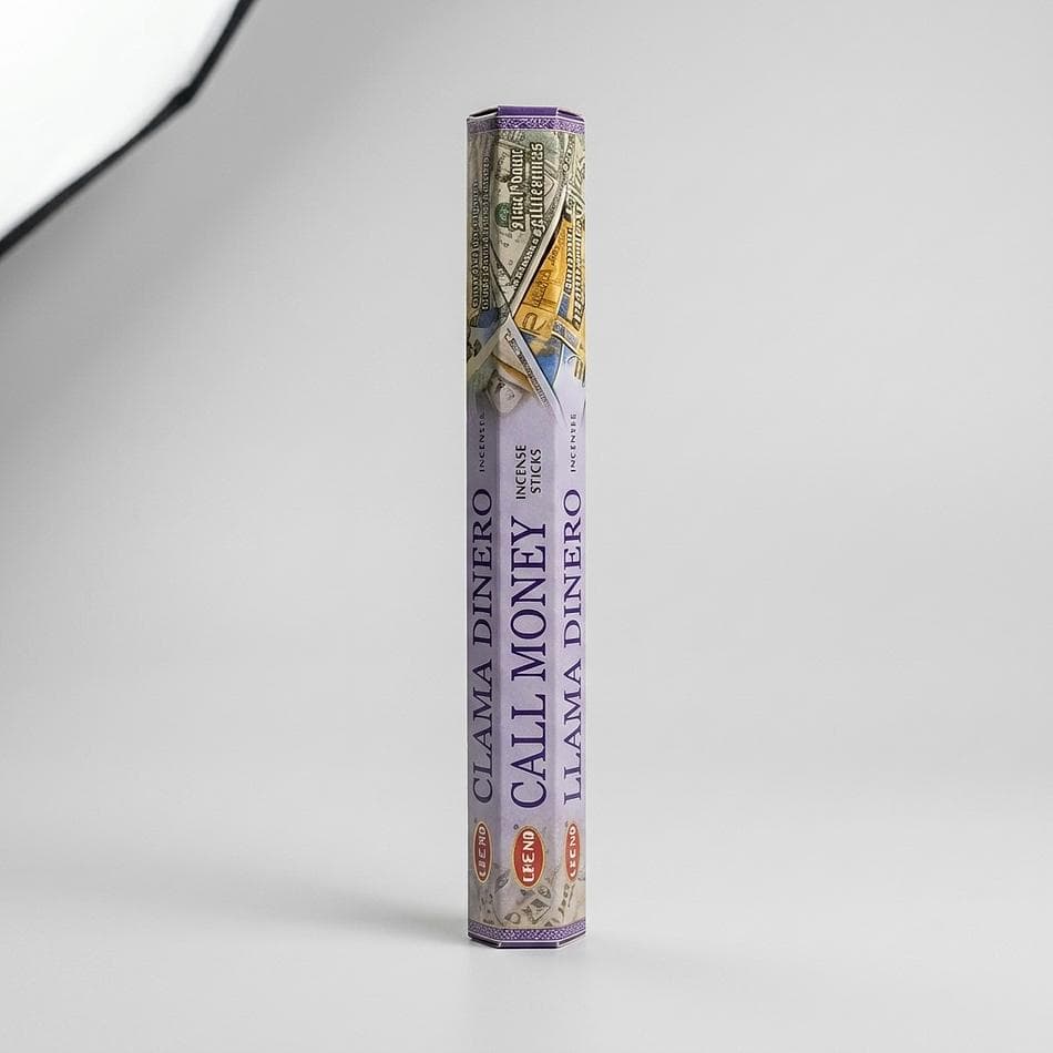 Incense Sticks, Call Money Scent, Prosperity & Abundance Ritual, 20 Sticks (Hex Pack)