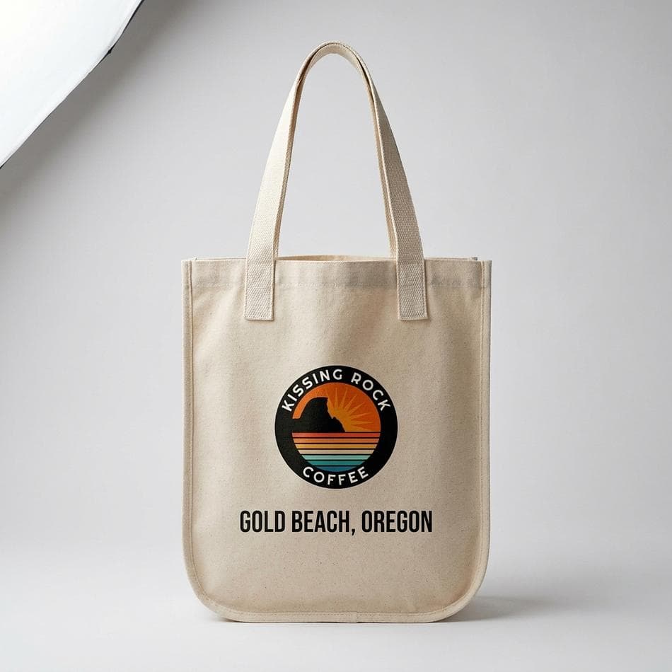Organic Canvas Tote Bag, Certified Organic Cotton, Reusable Market & Beach Bag, Natural Color, One Size