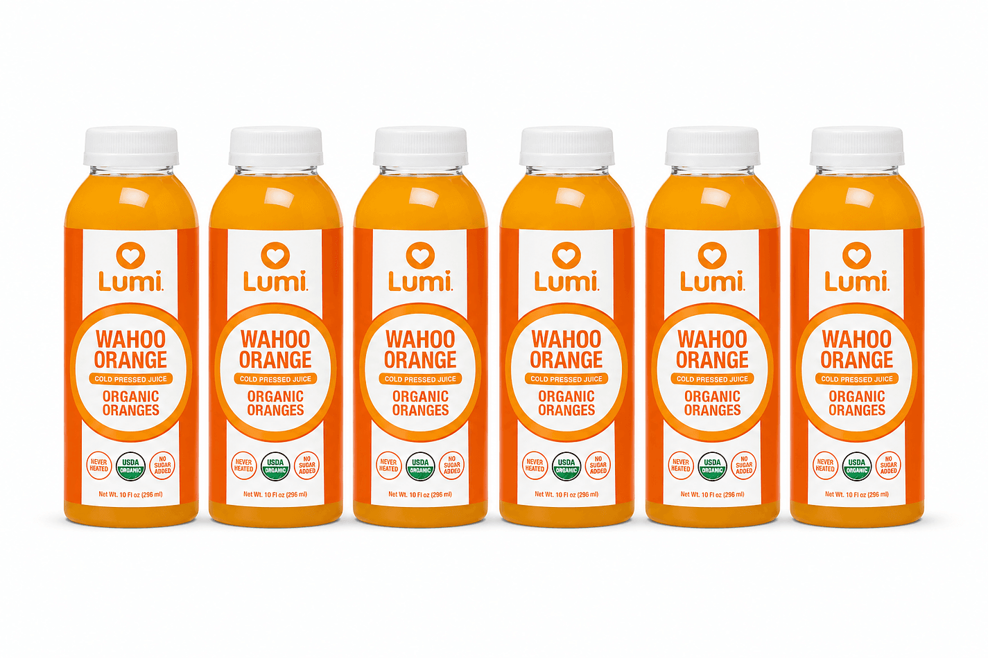 Wahoo Orange: 6-10oz bottles