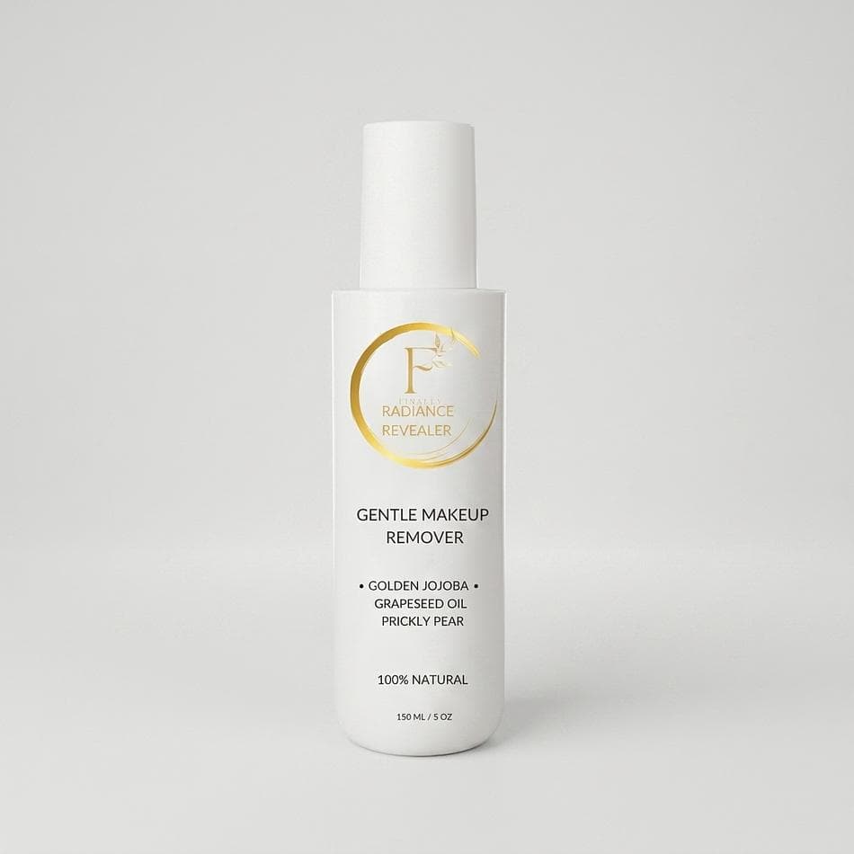 Makeup Remover Oil, Jojoba + Grapeseed + Prickly Pear, Fragrance-Free, Waterproof Makeup Melt, 1 fl oz Glass Bottle
