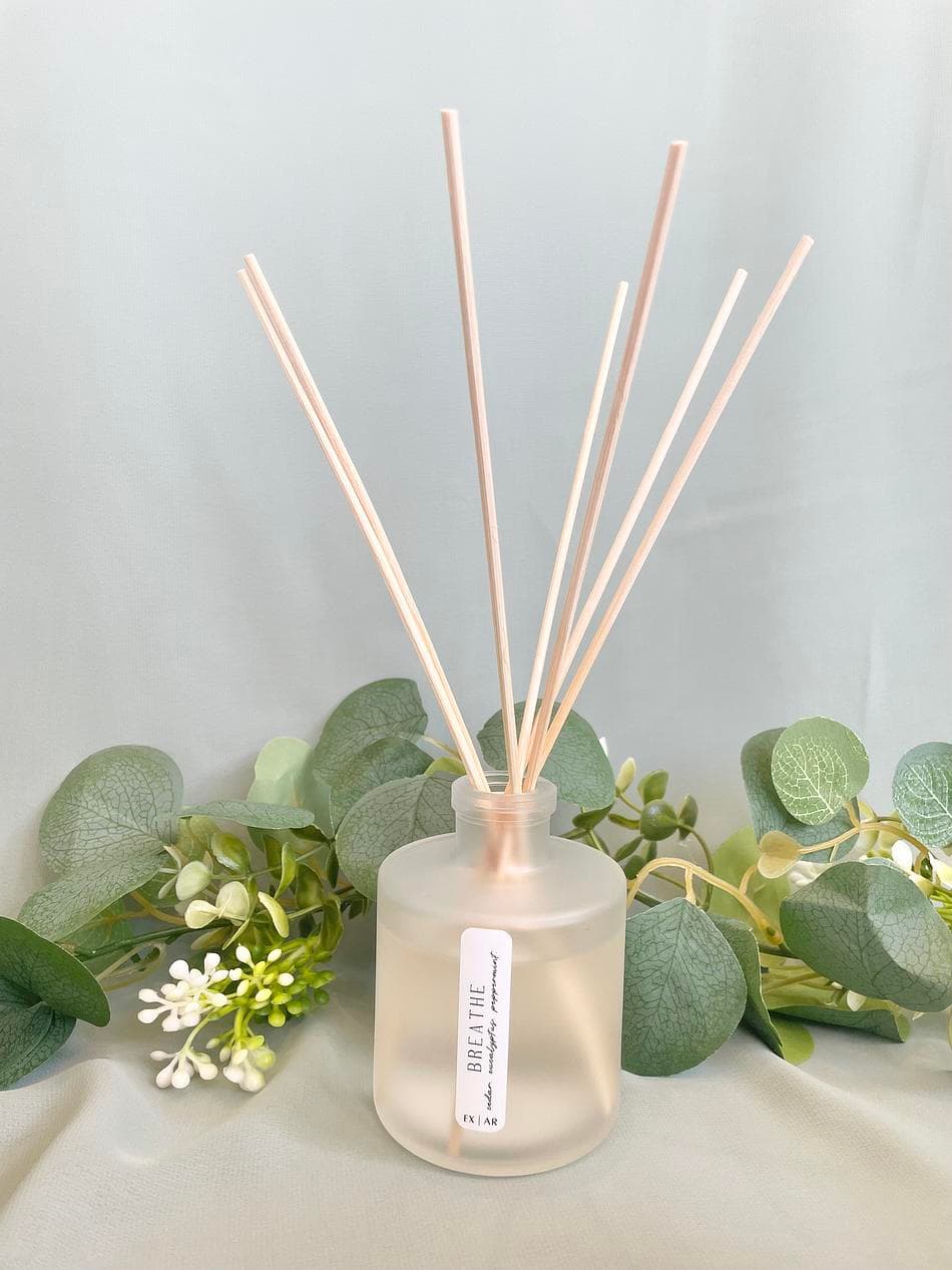 BREATHE | 6fl oz. Reed Diffuser | Cedar. Eucalyptus. Peppermint.