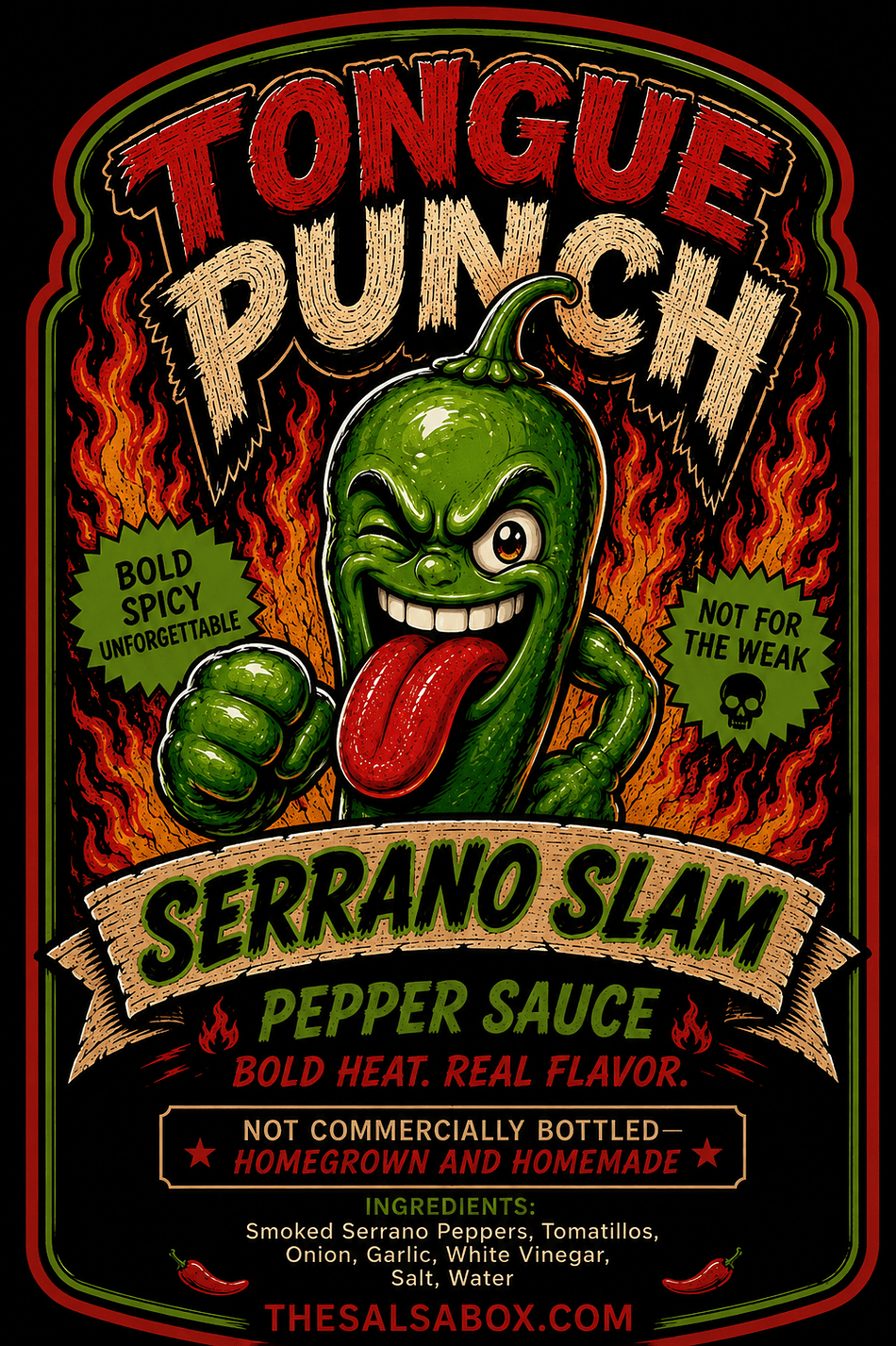 Serrano Pepper Hot Sauce, Authentic Serrano Flavor, Medium Heat, 3oz  Bottle (Heat Level 3.5/10 ~20,000 SHU)