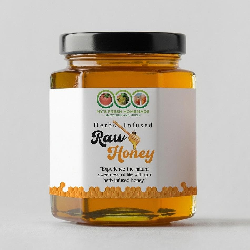 Infused Raw Honey 4 Oz