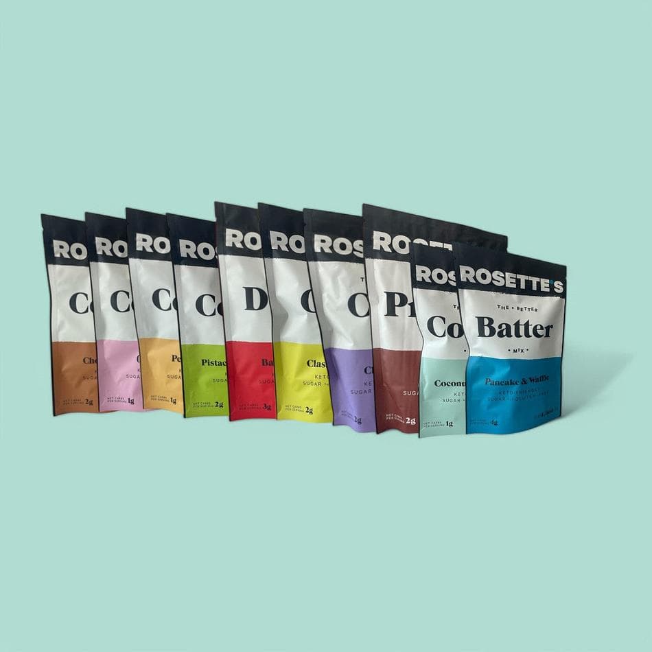 Keto Baking Mix Variety Bundle, Almond & Coconut Flour, Sugar-Free Gluten-Free Treats, 10-Pack (Cookies, Cakes, Dough)