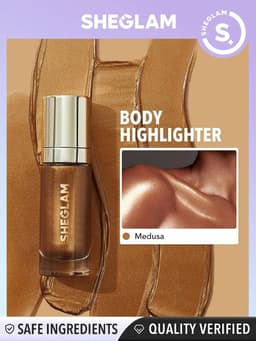 SHEGLAM Sunkissed Body Highlighter Eros Liquid Highlighter Liquid Shimmer Long Wear Brightening Glow Body Highlighter-9