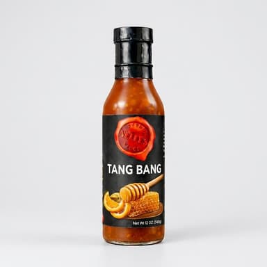 Orange Chicken Style Sauce, Citrus & Savory Sweet Tang, Sticky Glaze for Chicken & Shrimp, 1 Bottle