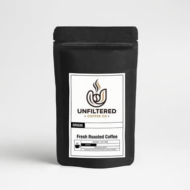 Light-Medium Roast Coffee Blend, Cocoa Caramel Toffee Notes, Balanced Morning Cup, 12 oz Bag (Whole Bean or Ground)