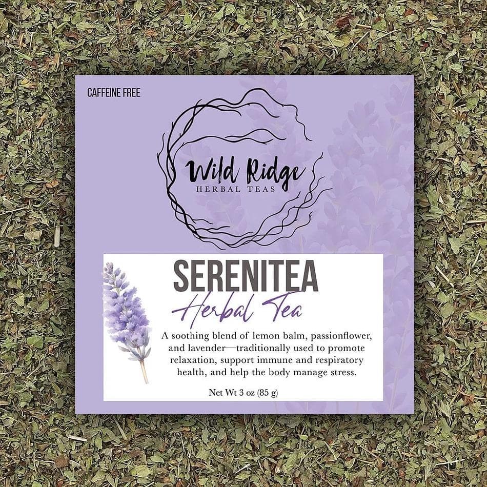 Organic Herbal Tea, Lemon Balm + Passionflower + Lavender, Calm & Relaxation Blend, Loose Leaf, 3 oz (85 g)