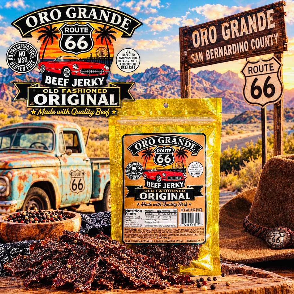 Oro Grande Original Old Fashioned beef Jerky