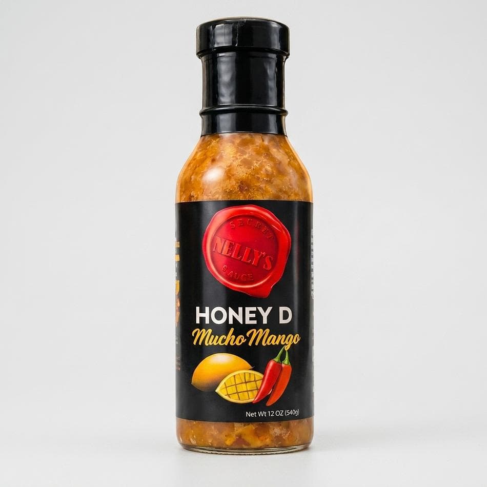 Hot Sauce 3-Pack, Sesame Sweet Heat + Mango + Jerk, Flavor-Forward Spicy Sauces for Wings & Grilling, 3 Bottles