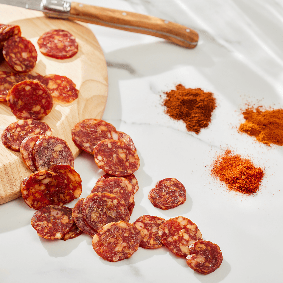 Dry-Cured Chorizo Salami, Pork, Paprika & Chipotle, Smoky Mild Spice