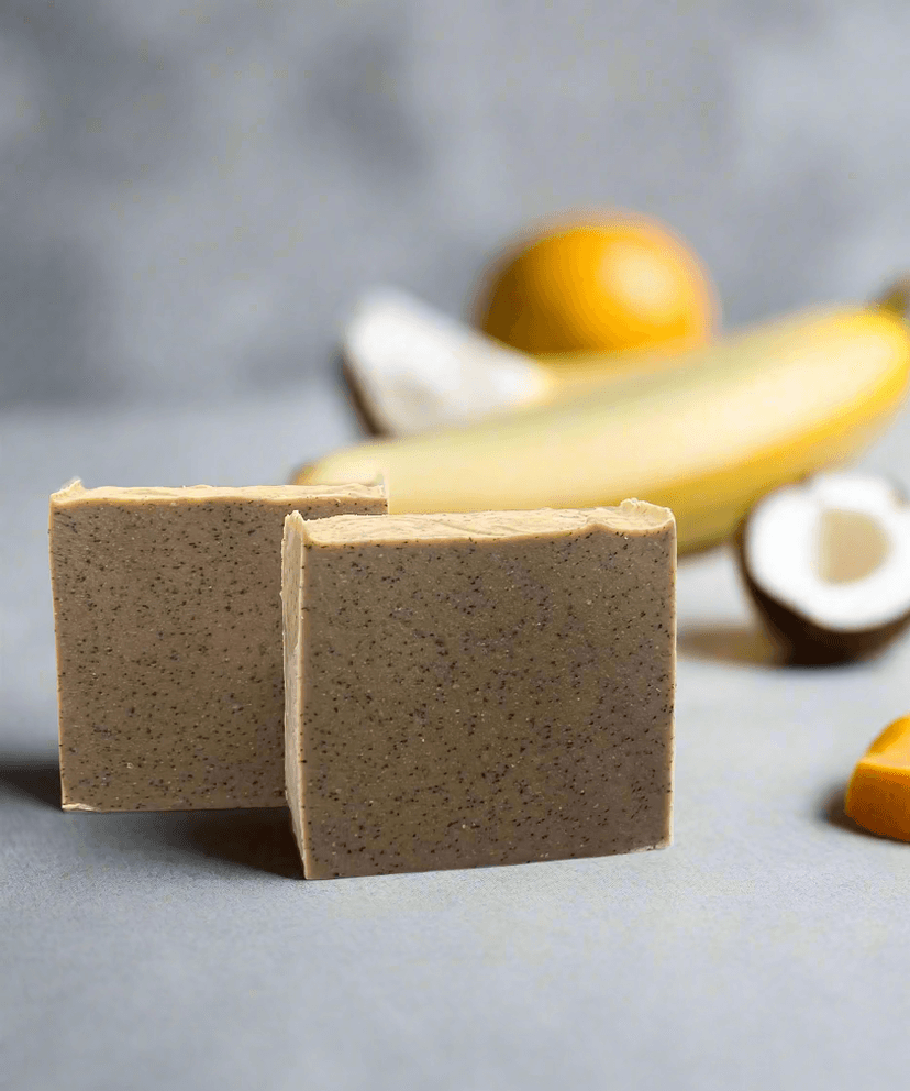 Banana 🍌 Beach Bar Soap – Tropical Hydration & Creamy Bliss - Image 1