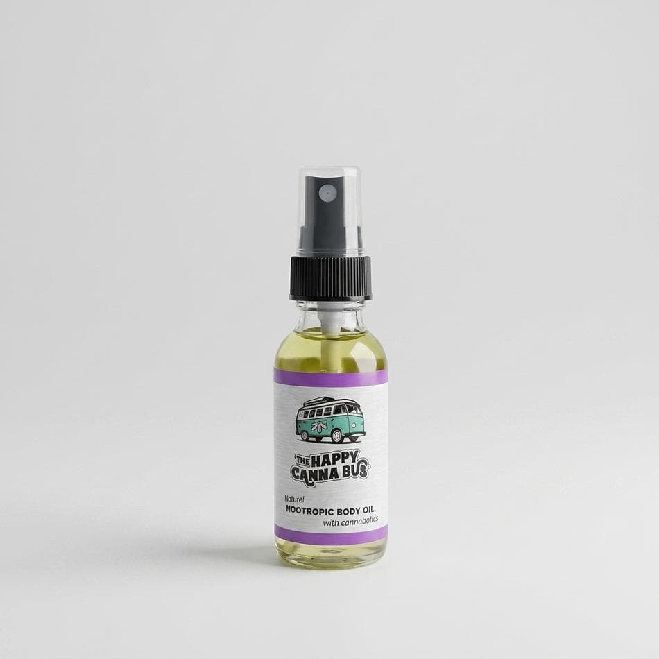 Lavender Nootropic Body Oil™ travel (1oz) spray THC free Hemp CBD