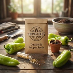 Cubanelle Pepper Seeds-3