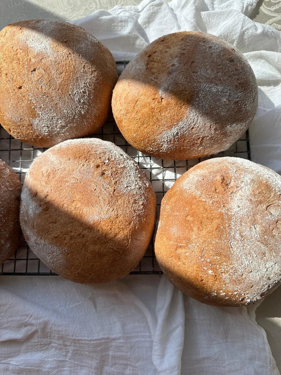 Grain-Free Country White Boule | Made with Organic Blanched Almond & Organic Coconut Flours | ✓ Low Carb and Low Glycemic |  ✓Gluten Free | Pre-Sliced | 2 Pack