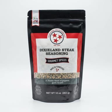 Steak Seasoning Blend, Peppers Garlic & Salt, Classic No-Heat Flavor, 1.5 oz Mini Packet (TN Spice Label)