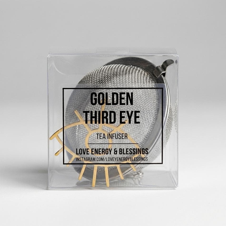 Golden Third Eye Stainless Steel Tea Ball Infuser